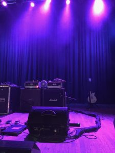 Buckethead's stage before his arrival