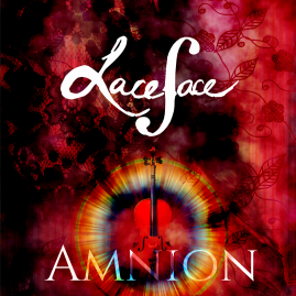 The cover art of Amnion by Laceface